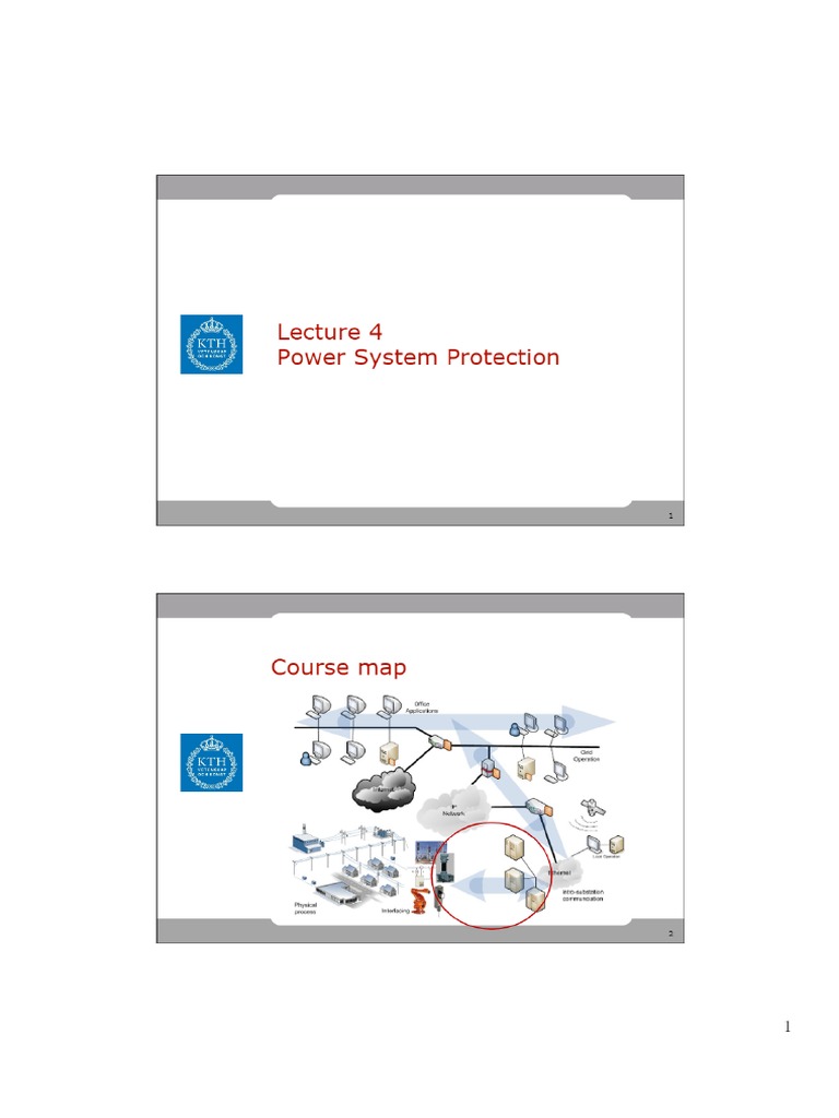 Lecture 4 Power System Protection PDF