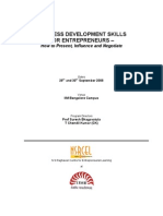 Business Development Program @NSRCEL