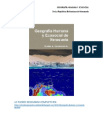 Geografia Humana y Ecosocial de Venezuel