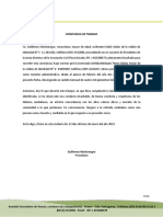 Constancia de Trabajo Acpd