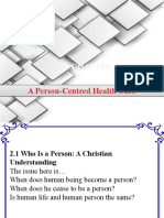 Person-Centred Healthcare