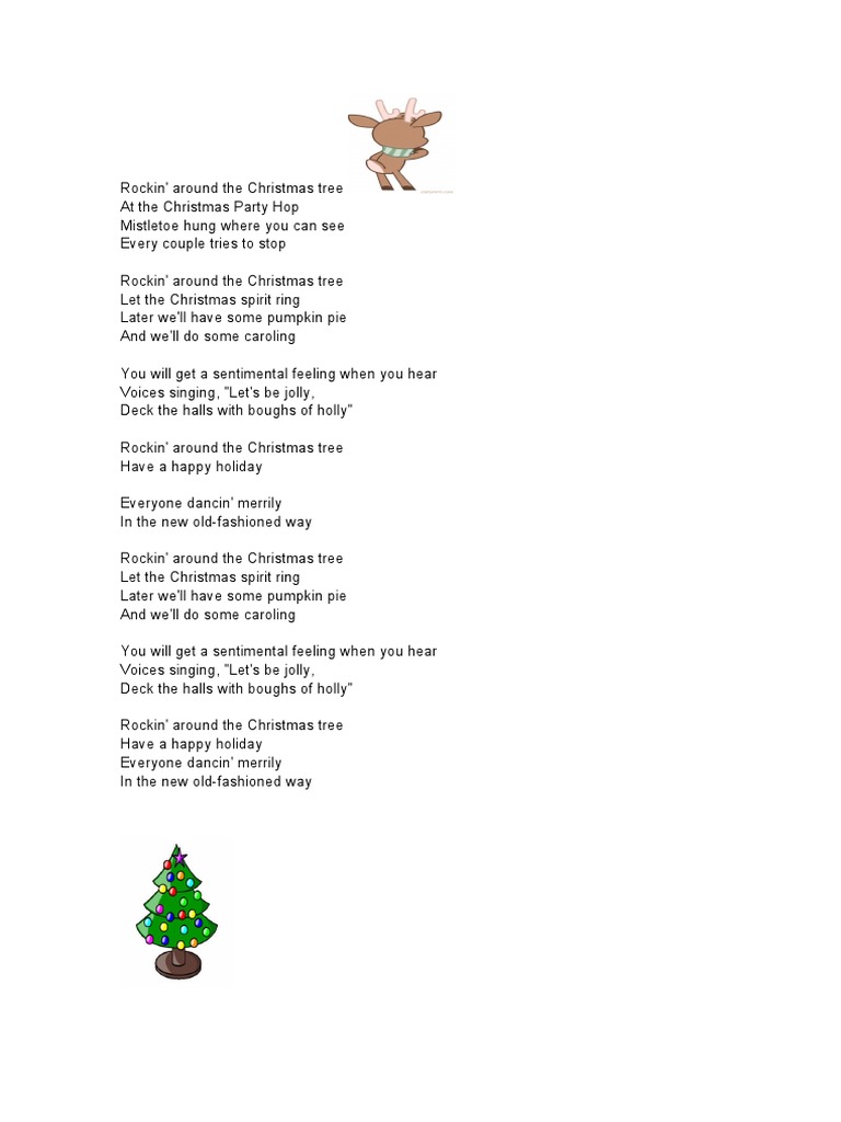 Rockin Around The Christmas Tree | PDF