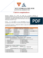 1.ADMISIÓN Conquistadores 2023 SM