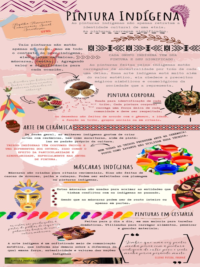 Pintura Indígena | PDF | Povos indígenas | Pinturas
