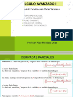 Semana 5 - Derivadas Parciales