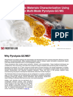 Rubber & Plastic Materials Characterization Using Micro-Furnace Multi Mode pyrolysis-GC/MS