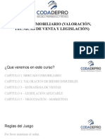 AGENTE INMOBILIARIO (VALORACIÓN, TÉCNICAS DE VENTA Y LEGISLACIÓN)