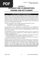 101-Introduction To Derivatives Trading and Settlement