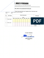 Jadual Pelaksanaan