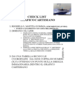 Check List Grafico Cartesiano