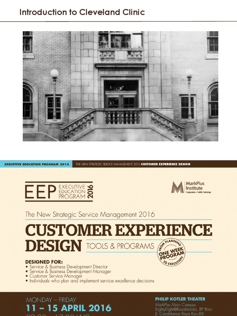 Cleveland Clinic Approach to Improving Patient Experience | PDF ...