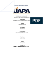 Trabajo Final, TEORÍA DE LOS TESTS Y FUNDAMENTOS DE MEDICIÓN.