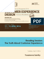 The Truth About Customer Experience