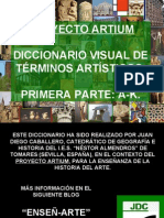DICCIONARIO VISUAL DE ARTE. 1