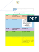 Actividades maestra María Guadalupe