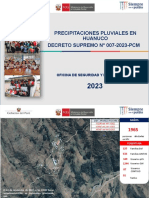 Ds #007-Pcm-2023 - Lluvias Intensas en Huanuco
