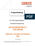 Metalltechnik Maschinenbautechnik H1!20!08-2020