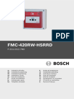 Bosch FMC-420 Installation Guide