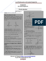 Straight Line Practice Booklet 1