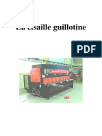 Cisailleguillotine