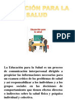 Educacion para La Salud