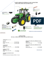 6B Series 6095B 6110B 6120B and 6135B Tractors Filter Overview With Service Intervals and Capacities