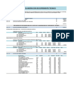 5.5 Presupuesto Desagregado de Elaboracion de Expediente Tecnico