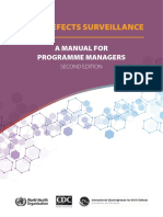 Birth Defects Surveillance A Manual For Programme Managers 2020manual P