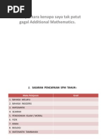 Power Point Buku Bengkel Matematik Tambahan SPM