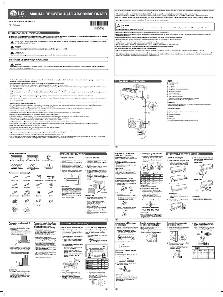 Manual de Instalação LG | PDF