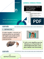 DAÑO HEPÁTICO Y RENAL Por Consumo Excesivo de Med. Mejorado