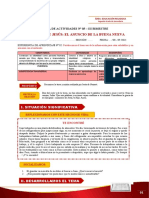 2021 - Guia de Aprendizaje #05 - Bimestre Iii - Segundo Grado de Secundaria