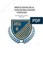 Reglamento Oficial de ARSA 2022