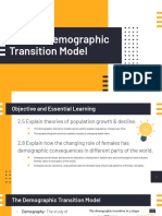 2.5 The Demographic Transition Model