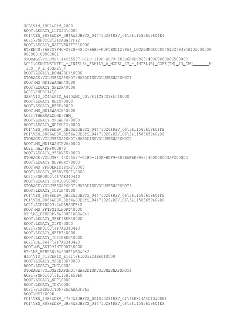 Pci ven_8086&dev_3b64&subsys_04471028&rev_06