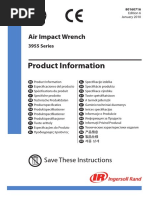 41 - PISTOLA DE IMPACTO NEUMATICA INGERSOLL 3955 Series