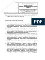 Protocolo Bioseguridad COVID 19 - Pasaportes Gobernación de Risarada