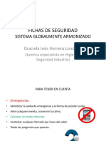 Fichas de Seguridad RIESGO QUIMICO 2016