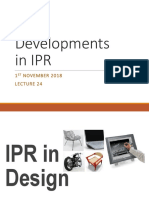 New Developments in IPR