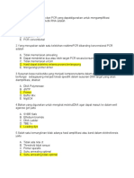 Soal Uts Biomol