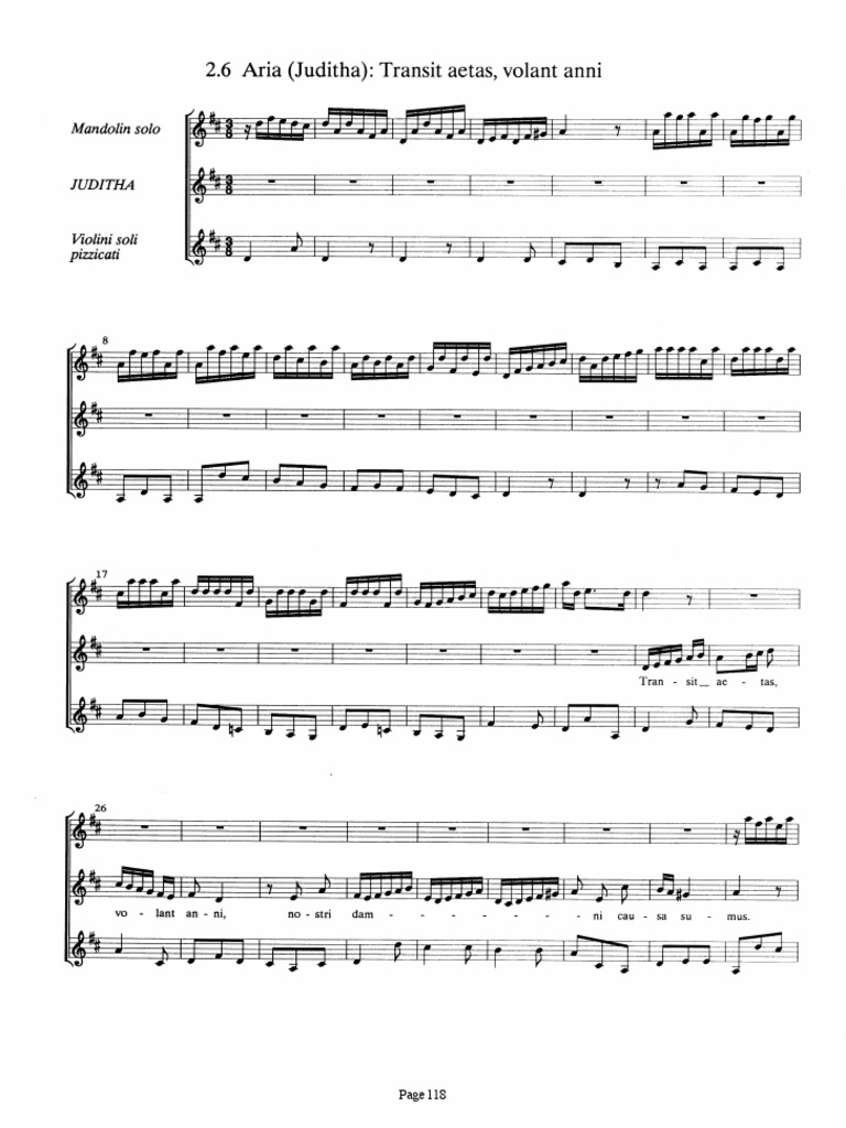 Vivaldi Transit Aetas For Marimba Voice and Violin PDF