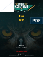 Aula 00 - Fonética e Ortografia - ESA 2024