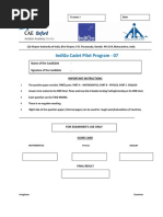 Pilot Maths Test Practice Questions | PDF | Speed | Aviation