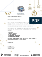 Poster Invitación Cena de Navidad Elegante Beige Con Dorado