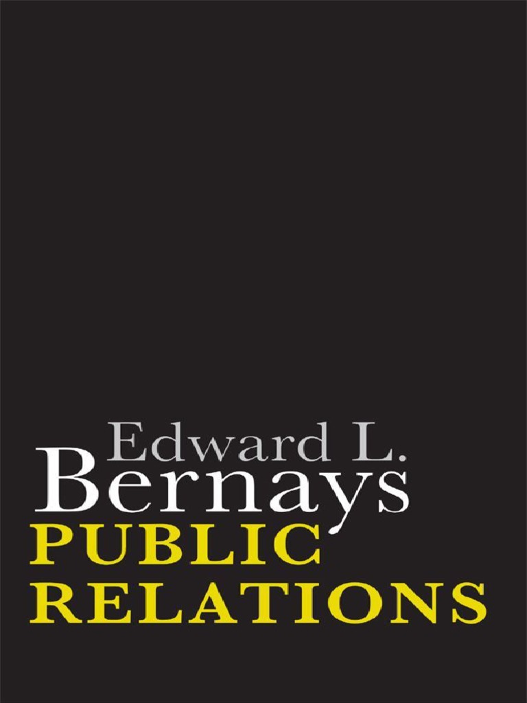 Public Relations (Edward L