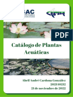 Catálogo de Plantas Acuáticas - Abril Cardona