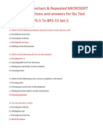 100 TOP MICROSOFT EXCEL Questions With Answers Set-2