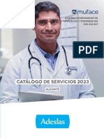 Catálogo de Servicios Adeslas Alicante 2023
