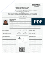 Certificado Luis Chiquin