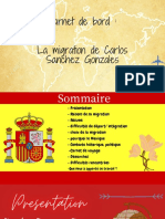 Carnet de Bord: La Migration de Carlos Sanchez Gonzales